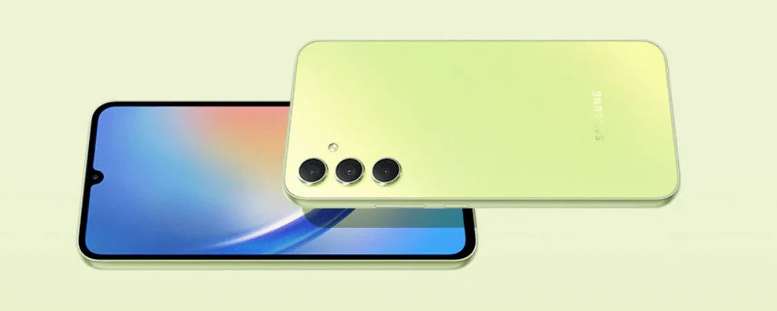 grafika przedstawiająca smartfona Samsung Galaxy A34 5G