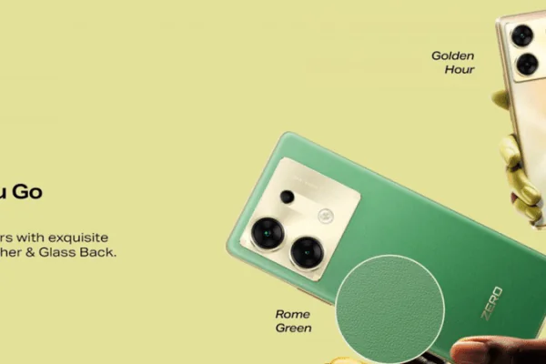 grafika przedstawiająca smartfona Infinix Zero 30 5G