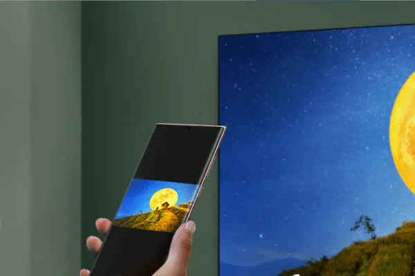 jak połączyć telefon z telewizorem Samsung
