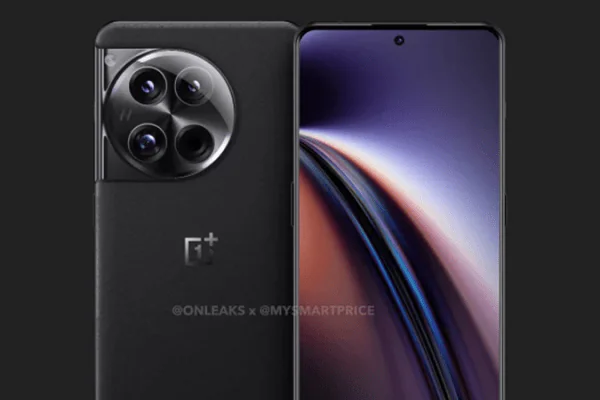 grafika przedstawiająca telefon OnePlus 12