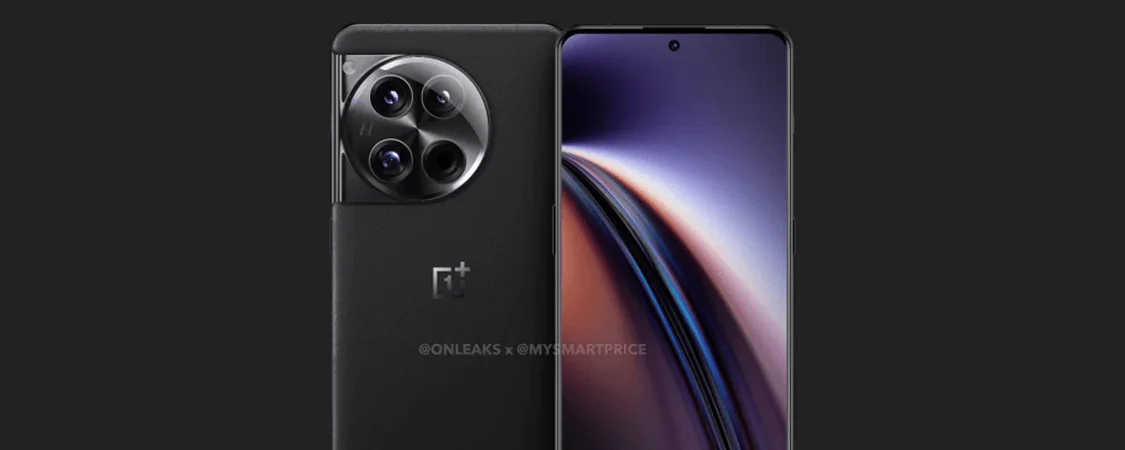 grafika przedstawiająca telefon OnePlus 12