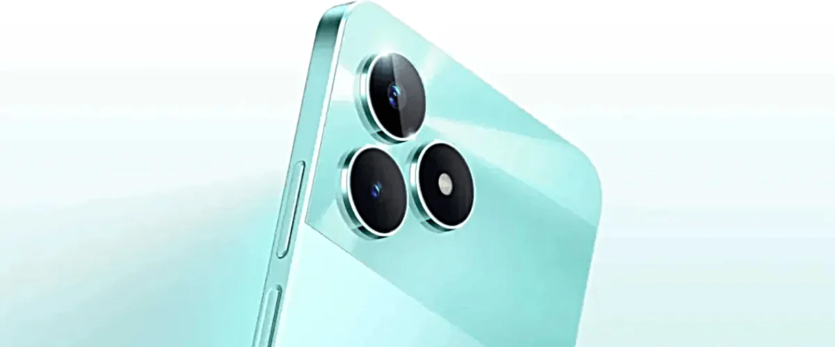 Grafika przedstawiająca smartfona realme C65