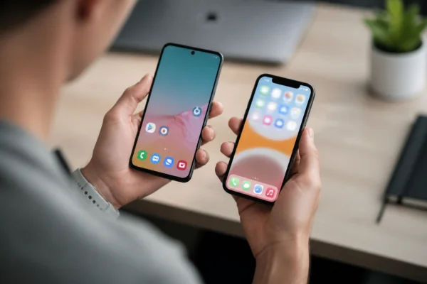 Gdzie jest kosz w telefonie z systemem Android i iOS?
