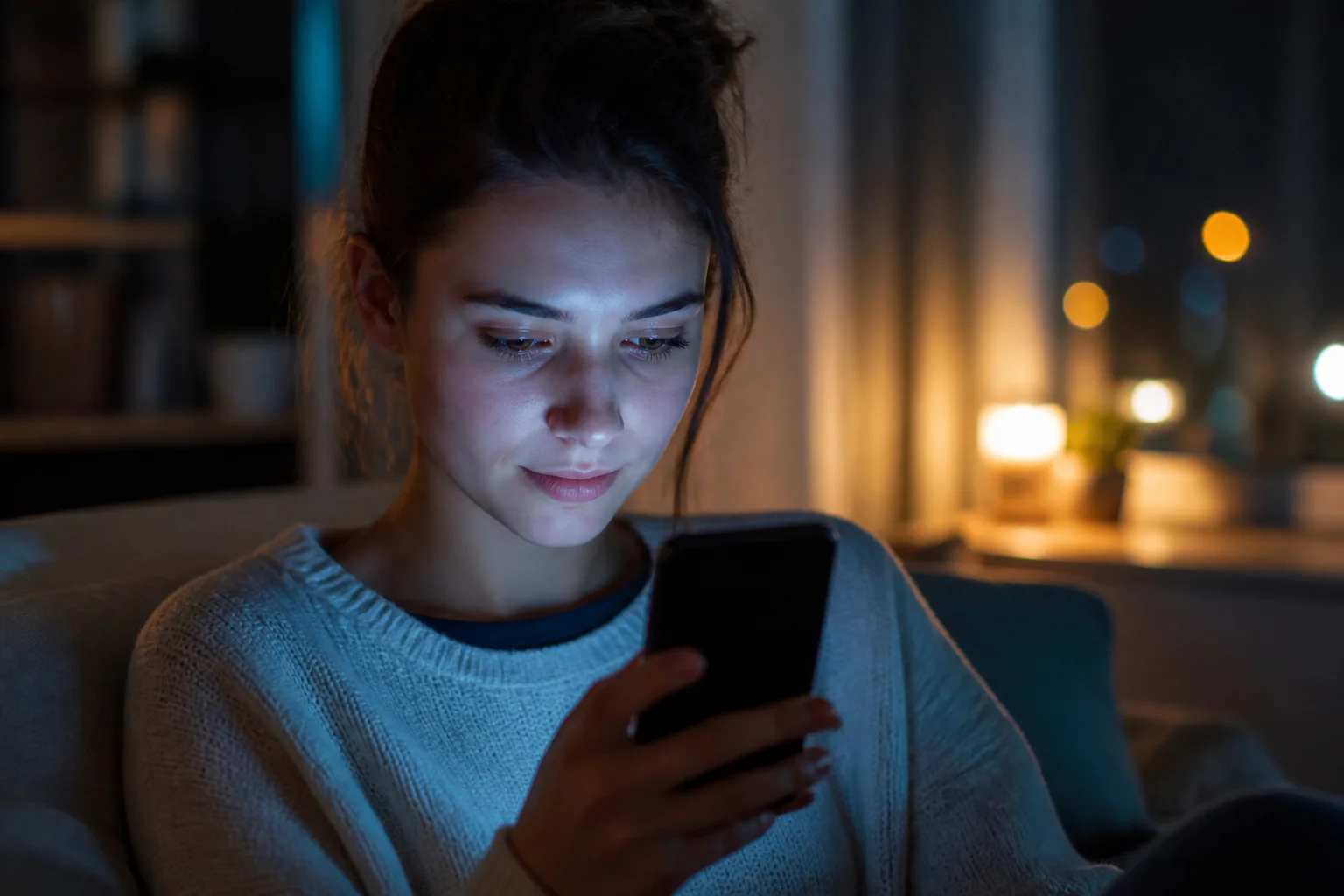Filtr światła niebieskiego w telefonie - co to jest? Czy warto go włączyć?