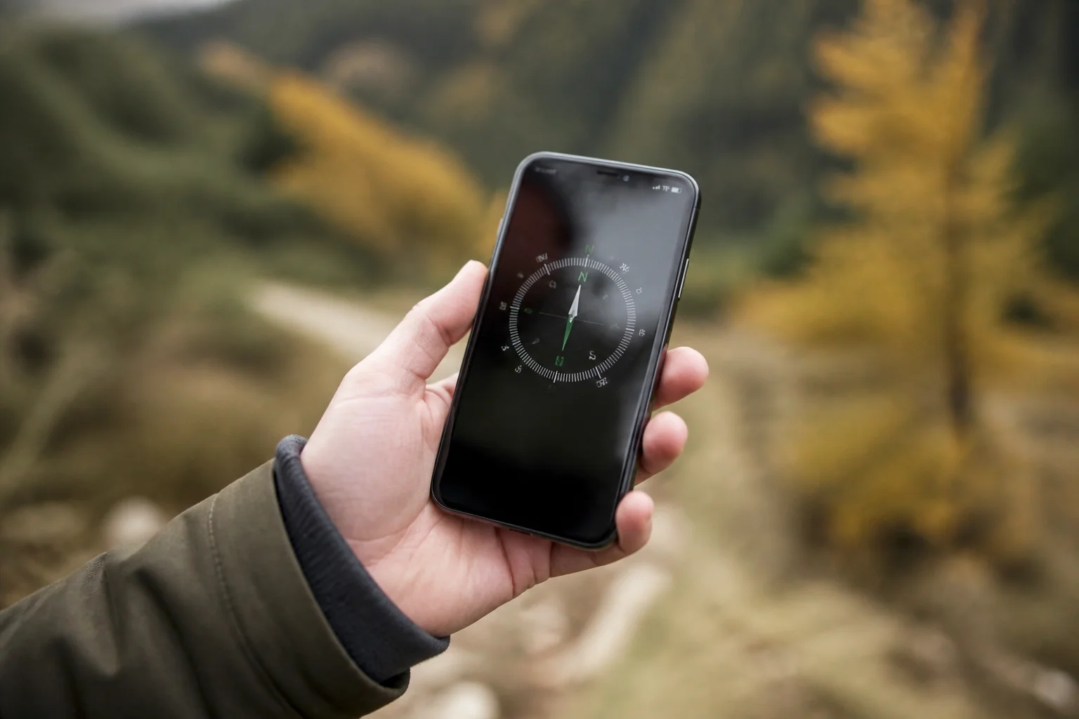 Kompas w telefonie