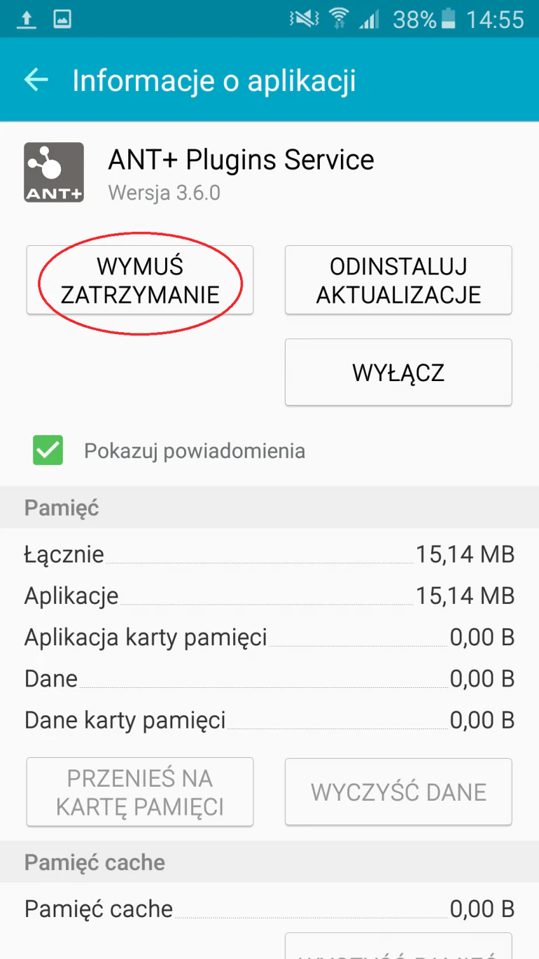 Wyłączanie aplikacji