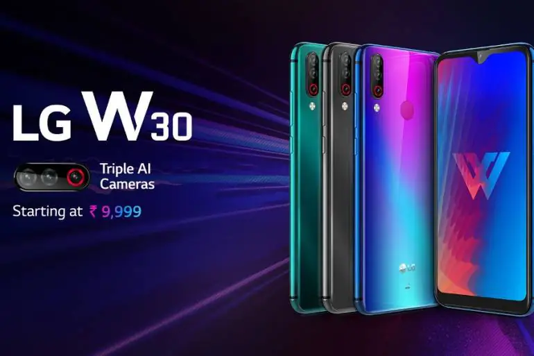 LG W30