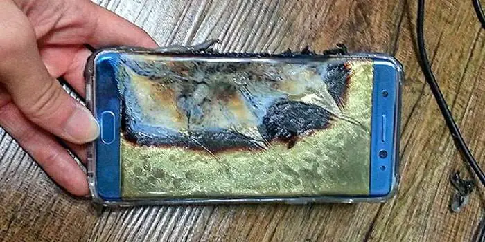 wybuch Galaxy Note 7