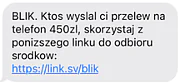 oszustwo na BLIK