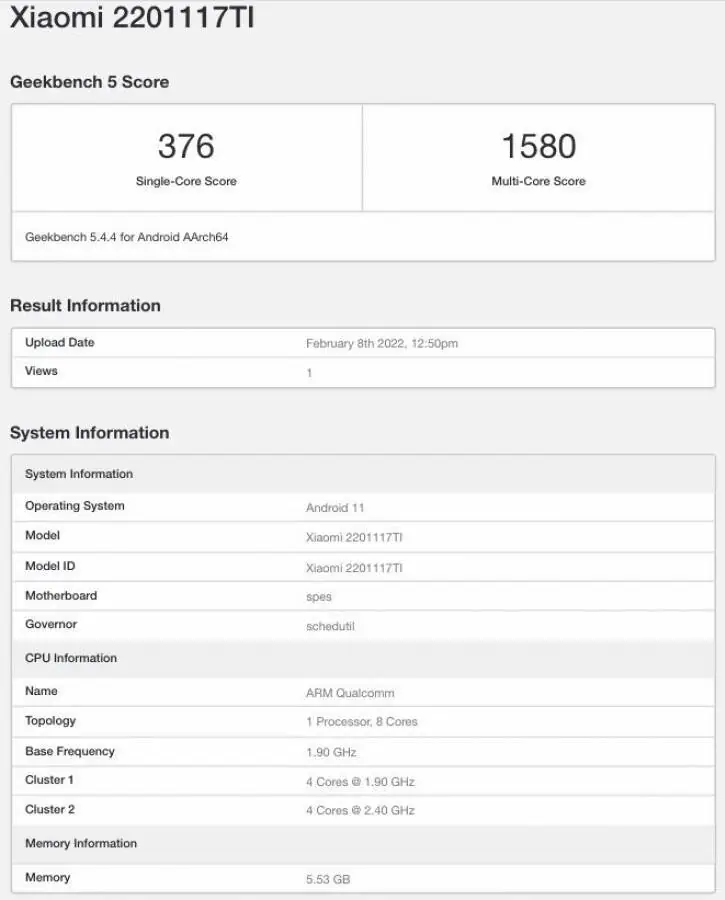 Redmi Note 11 4G plotki
