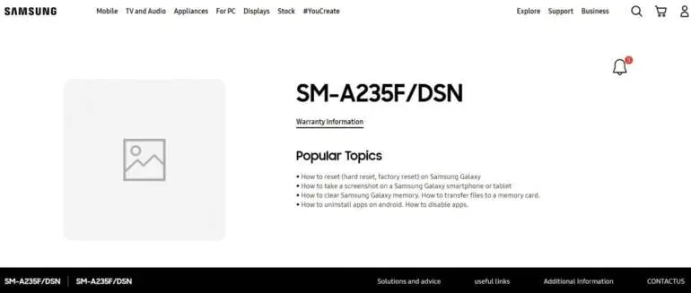 Samsung Galaxy A23