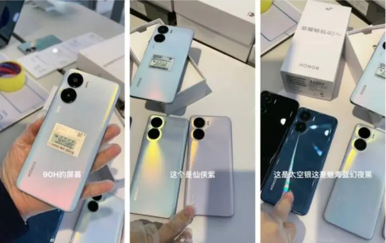 Honor Play 40+ przecieki