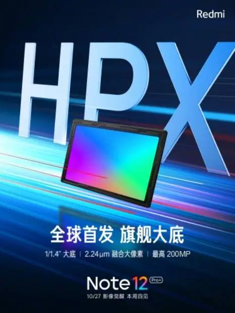 ISOCELL HPX Redmi Note 12 Pro+