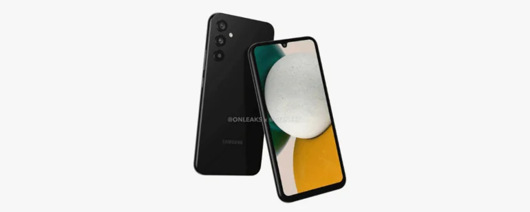 Galaxy A34 rendery