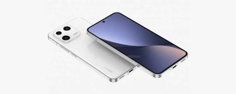 Xiaomi 13 rendery
