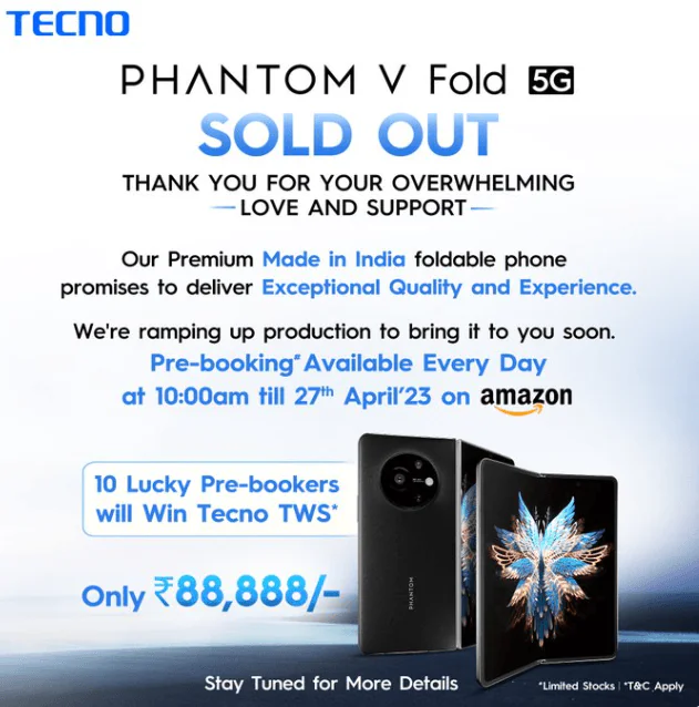 Tecno Phantom V Fold