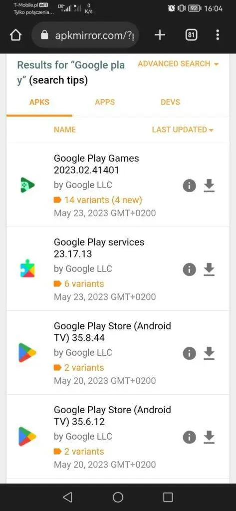 afkmirror Google Play Store