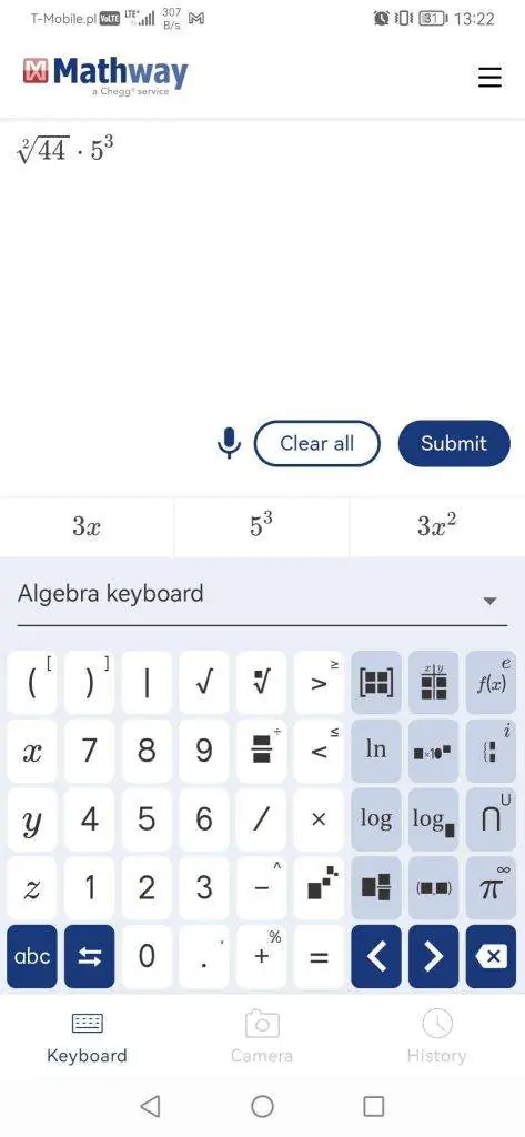 aplikacja do rozwiązywania zadań z matematyki