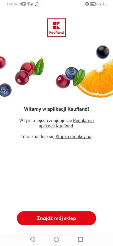 aplikacja Kaufland Card
